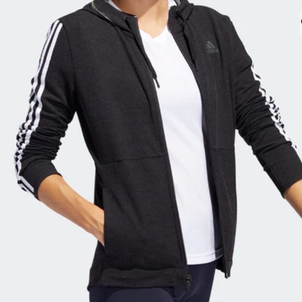 Adidas Training Exercise Jacket Black - image 1